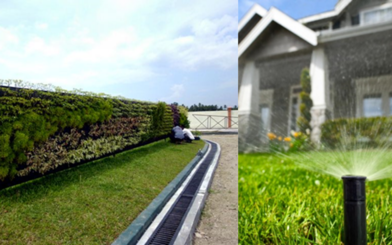 Vertical Garden dan Landscaping lebih Mudah dengan Sistem Irigasi